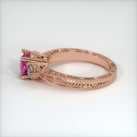1.56 Ct. Sapphire Ring, 18K Rose Gold 4