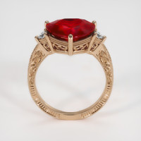 4.66 Ct. Ruby Ring, 18K Rose Gold 3