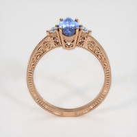 2.01 Ct. Sapphire Ring, 18K Rose Gold 3