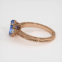 2.01 Ct. Sapphire Ring, 18K Rose Gold 4