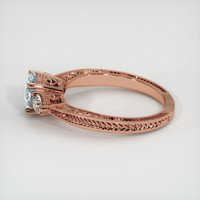 1.33 Ct. Sapphire Ring, 18K Rose Gold 4
