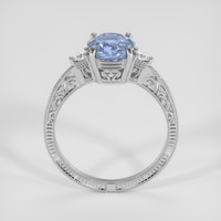 2.21 Ct. Bi Color / Parti Sapphire Ring, 10K White Gold 3