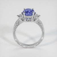 2.11 Ct. Sapphire Ring, 14K White Gold 3