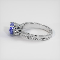 2.11 Ct. Sapphire Ring, 14K White Gold 4