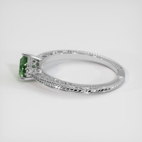 1.15 Ct. Sapphire Ring, 14K White Gold 4
