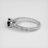 0.94 Ct. Sapphire Ring, 14K White Gold 4