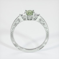 0.69 Ct. Sapphire Ring, 18K White Gold 3