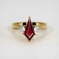 1.01 Ct. Gemstone Ring, 14K Yellow Gold 1