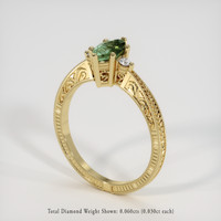 0.75 Ct. Gemstone Ring, 14K Yellow Gold 2