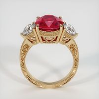 4.22 Ct. Ruby Ring, 14K Yellow Gold 3