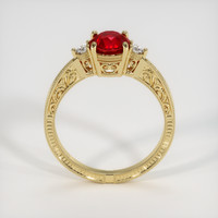 1.56 Ct. Ruby Ring, 14K Yellow Gold 3