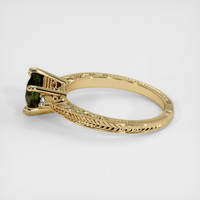 1.58 Ct. Color Change Sapphire Ring, 14K Yellow Gold 4