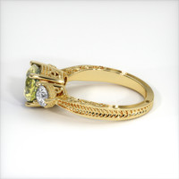 1.93 Ct. Yellow Sapphire Ring, 14K Yellow Gold 4