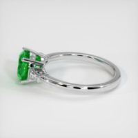 1.32 Ct. Emerald Ring, Platinum 950 4