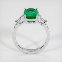 2.47 Ct. Emerald Ring, Platinum 950 3