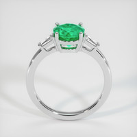 1.31 Ct. Emerald Ring, Platinum 950 3