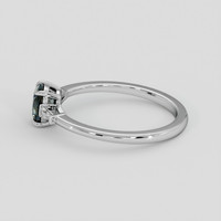 1.05 Ct. Bi Color / Parti Sapphire Ring, Platinum 950 4