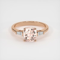 2.48 Ct. Sapphire Ring, 14K Rose Gold 1