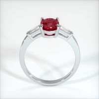 Ruby Ring 2.10 Ct. 14K White Gold Preview