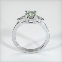 1.25 Ct. Sapphire Ring, 14K White Gold 3
