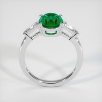 2.04 Ct. Emerald Ring, 18K White Gold 3