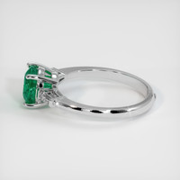 1.78 Ct. Emerald Ring, 18K White Gold 4