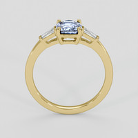 1.25 Ct. Blue Sapphire Ring, 10K Yellow Gold 3