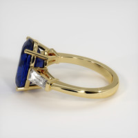 5.75 Ct. Sapphire Ring, 18K Yellow Gold 4