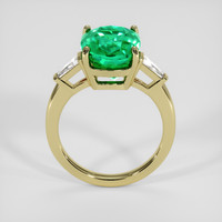 4.83 Ct. Emerald Ring, 18K Yellow Gold 3