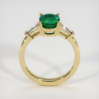 1.61 Ct. Emerald Ring, 18K Yellow Gold 3