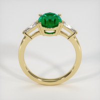 2.04 Ct. Emerald Ring, 18K Yellow Gold 3