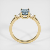 1.39 Ct. Sapphire Ring, 18K Yellow Gold 3