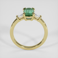 1.63 Ct. Green Sapphire Ring, 18K Yellow Gold 3