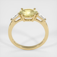 2.77 Ct. Sapphire Ring, 18K Yellow Gold 3