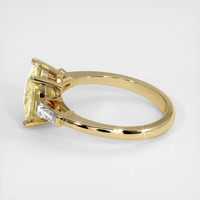 2.77 Ct. Sapphire Ring, 18K Yellow Gold 4