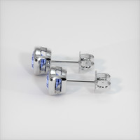 <span>2.53</span>&nbsp;<span class="tooltip-light">Ct.Tw.<span class="tooltiptext">Total Carat Weight</span></span> Sapphire Earrings, Platinum 950 3
