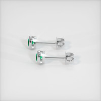 Emerald Earrings 0.48 Ct.Tw.Total Carat Weight, Platinum 950 Preview