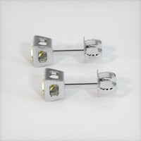 <span>0.73</span>&nbsp;<span class="tooltip-light">Ct.Tw.<span class="tooltiptext">Total Carat Weight</span></span> Sapphire Earrings, Platinum 950 3