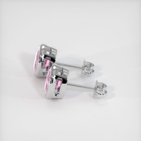 2.08 Ct.Tw. Gemstone Earrings, Platinum 950 3