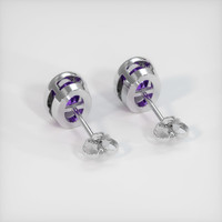 1.62 Ct.Tw. Gemstone Earrings, Platinum 950 4