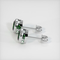 1.46 Ct.Tw. Gemstone Earrings, Platinum 950 3