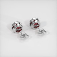 <span>2.44</span>&nbsp;<span class="tooltip-light">Ct.Tw.<span class="tooltiptext">Total Carat Weight</span></span> Gemstone Earrings, Platinum 950 4