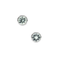 0.45 Ct.Tw. Gemstone Earrings, Platinum 950 1