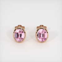 <span>2.08</span>&nbsp;<span class="tooltip-light">Ct.Tw.<span class="tooltiptext">Total Carat Weight</span></span> Gemstone Earrings, 14K Rose Gold 1