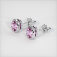 <span>3.48</span>&nbsp;<span class="tooltip-light">Ct.Tw.<span class="tooltiptext">Total Carat Weight</span></span> Gemstone Earrings, 14K White Gold 2