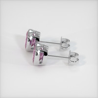 <span>3.48</span>&nbsp;<span class="tooltip-light">Ct.Tw.<span class="tooltiptext">Total Carat Weight</span></span> Gemstone Earrings, 14K White Gold 3