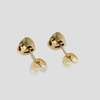 <span>1.85</span> <span class="tooltip-light">Ct.Tw.<span class="tooltiptext">Total Carat Weight</span></span> Red Garnet Earrings, 14K Yellow Gold 4