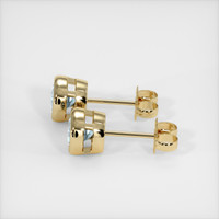 1.79 Ct.Tw. Gemstone Earrings, 14K Yellow Gold 3