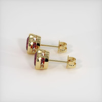 4.53 Ct.Tw. Gemstone Earrings, 14K Yellow Gold 3