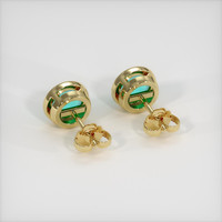 <span>1.00</span>&nbsp;<span class="tooltip-light">Ct.Tw.<span class="tooltiptext">Total Carat Weight</span></span> Gemstone Earrings, 14K Yellow Gold 4